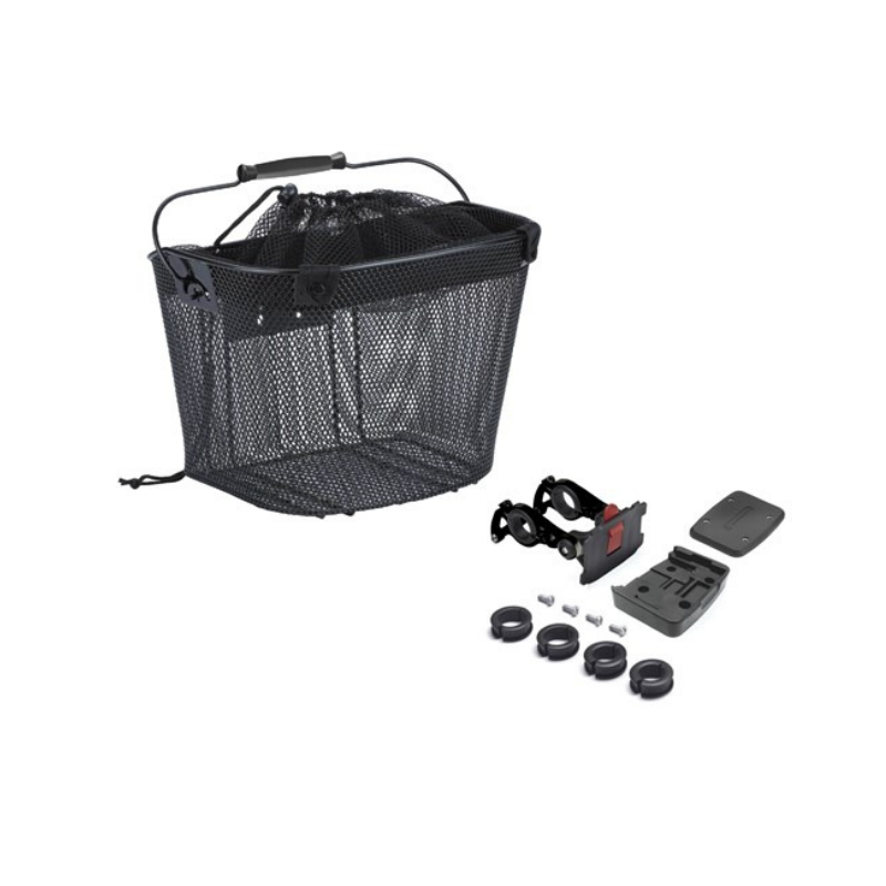 Azur Shopper Front Basket for E-Bike Quick Release