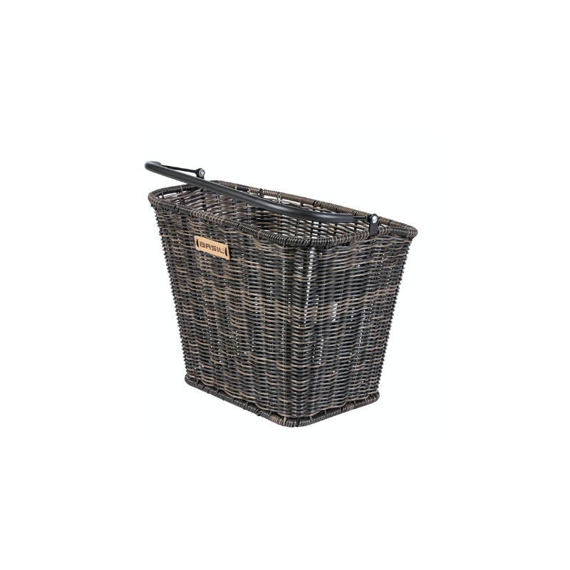 Basil Bremen Front Basket Rattan Look