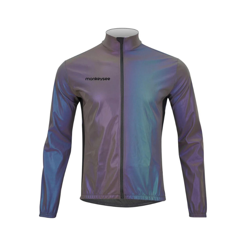 Monkey See Reflective Rainbow Jacket