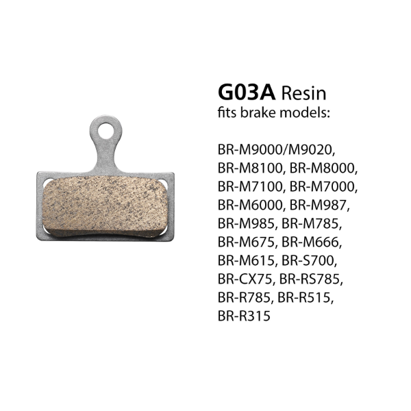 Shimano BR-M9000 Resin Brake Pads G05A-RX